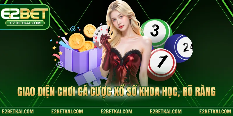 Giao diện chơi cá cược xổ số khoa học, rõ ràng